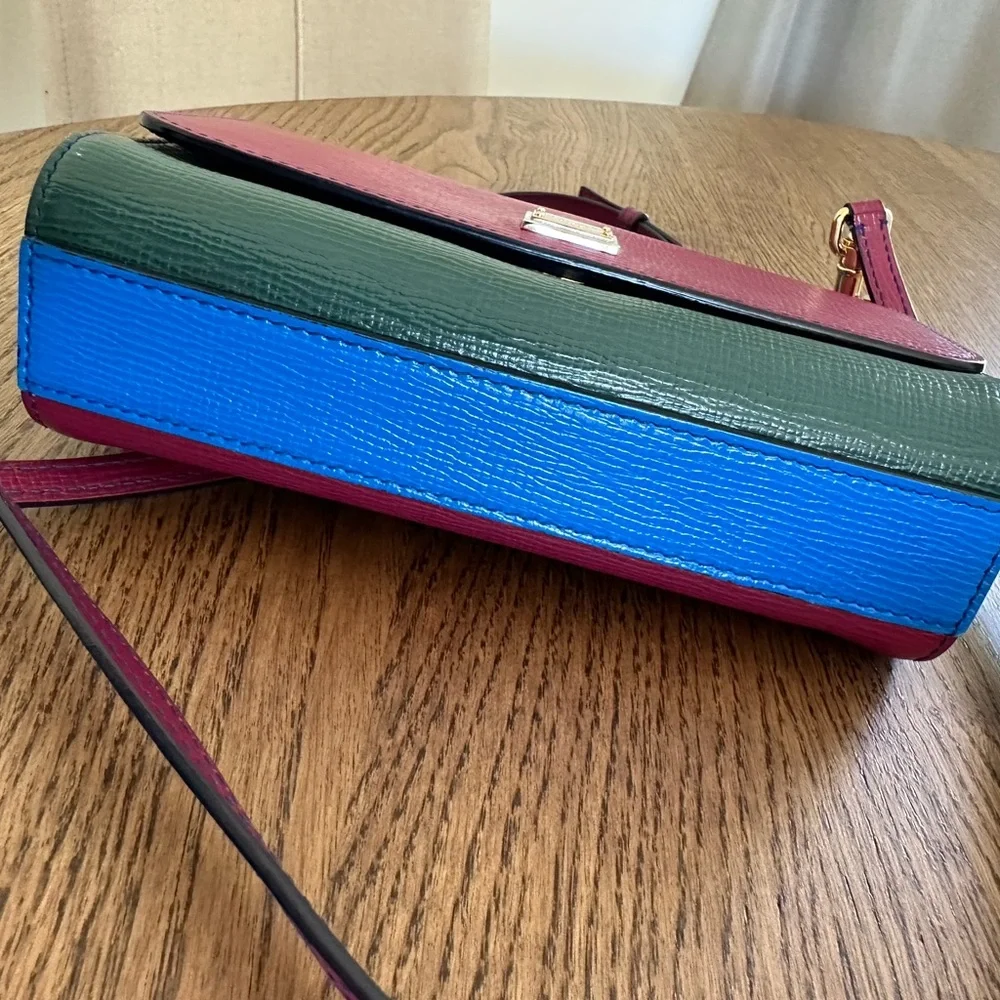 DOLCE&GABBANA, Sicily, leather crossbody bag,
Multicolour, Leather - Picture 13 of 13